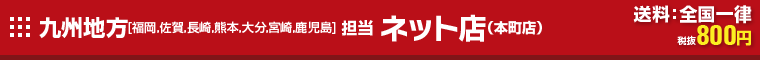 九州地方 福岡県、佐賀県、長崎県、熊本県、大分県、宮崎県、鹿児島県