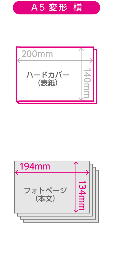 A5変形 横