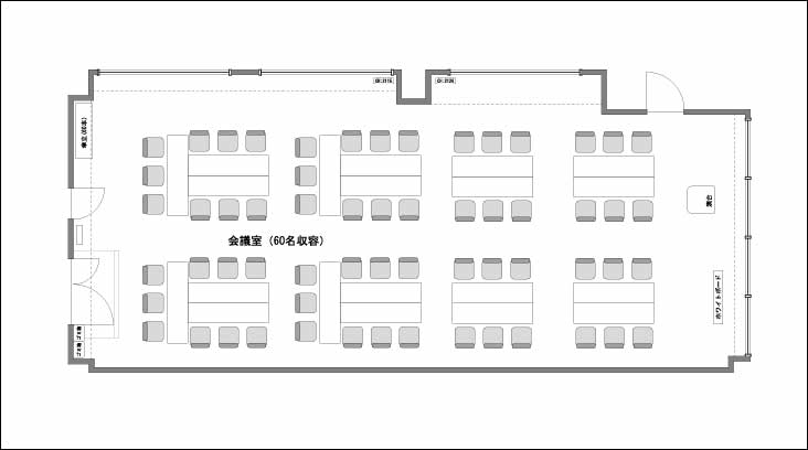 四ツ橋・サンワールドビル6F 1号室 レイアウト例