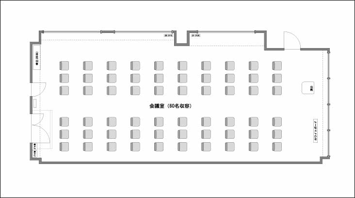 四ツ橋・サンワールドビル6F 1号室 レイアウト例