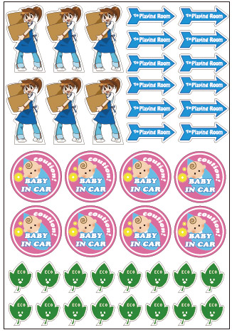 アクリル切り文字 透明アクリル サンプル画像