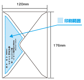 差出人印刷用テンプレート