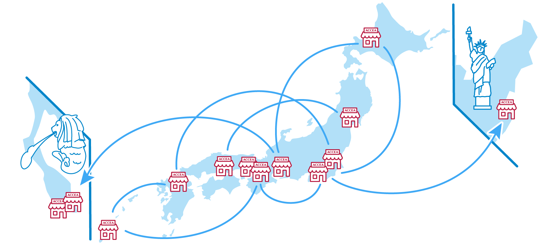 全国のアクセアで注文・受け取り可能
